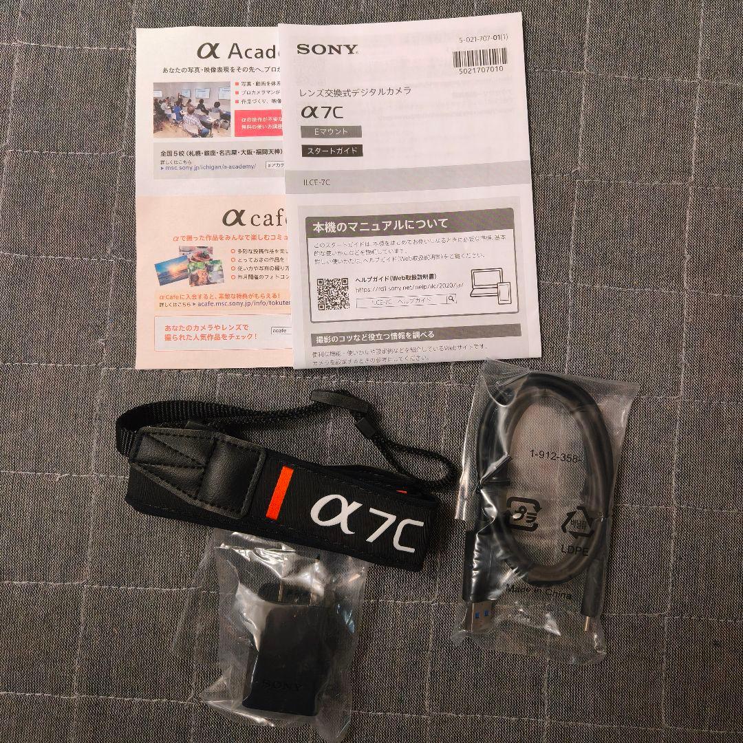 美品 SONY α7c【シャッター回数2491】 ILCE-7C (S) ボディ