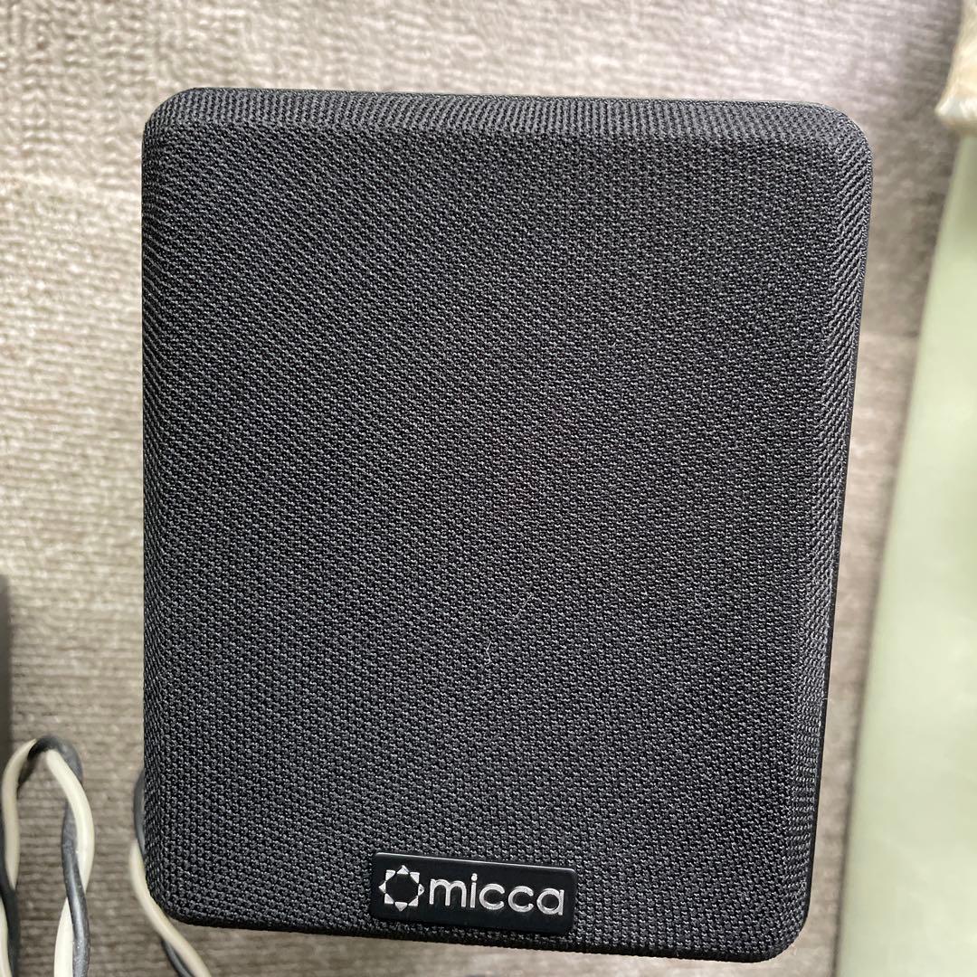 Micca COVO-S 小型ブックシェルフスピーカー 2way 音出し確認済