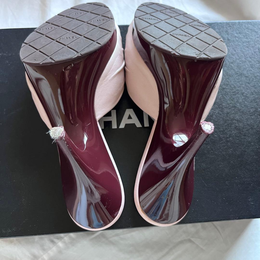 CHANEL 本物ヌーディーカラー36ハーフ