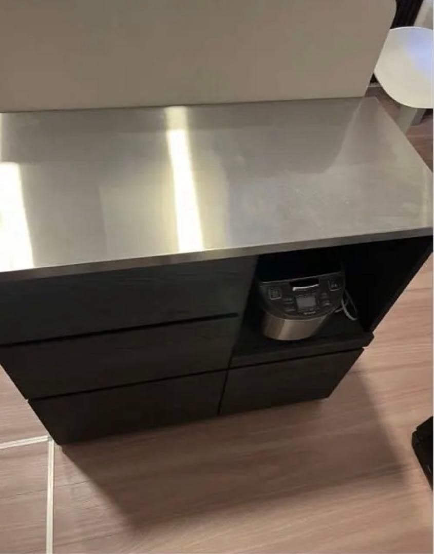 キッチンカウンター ハイド 90 DGY 東京インテリア