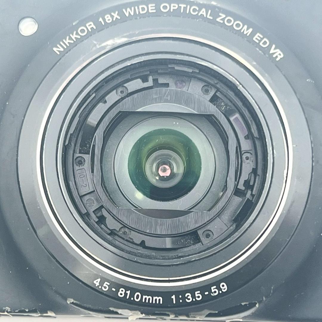 【動作品】Nikon COOLPIX S9300 コンデジ ブラック 動作確認済