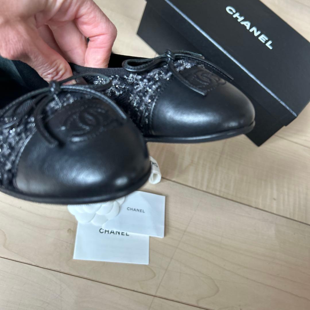 CHANEL バレリーナ・シャネル 37,5