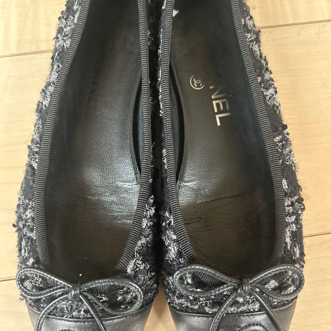 CHANEL バレリーナ・シャネル 37,5