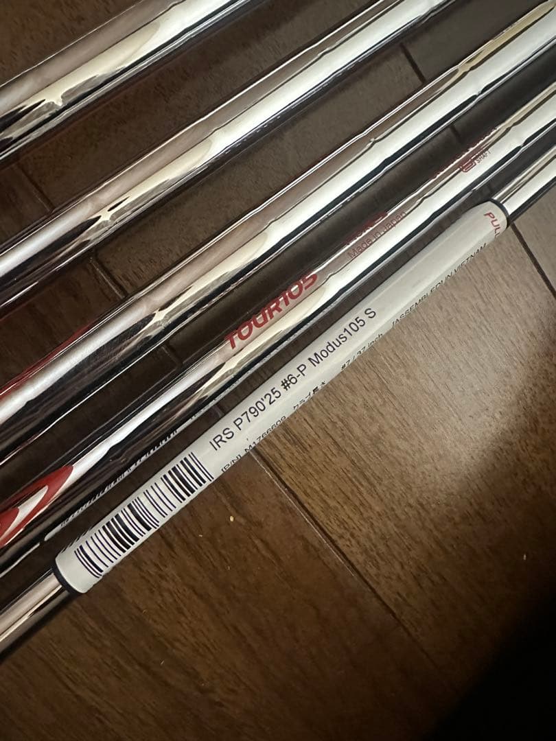 テーラーメイド　Qiアイアン　モーダス105s シャフトセット