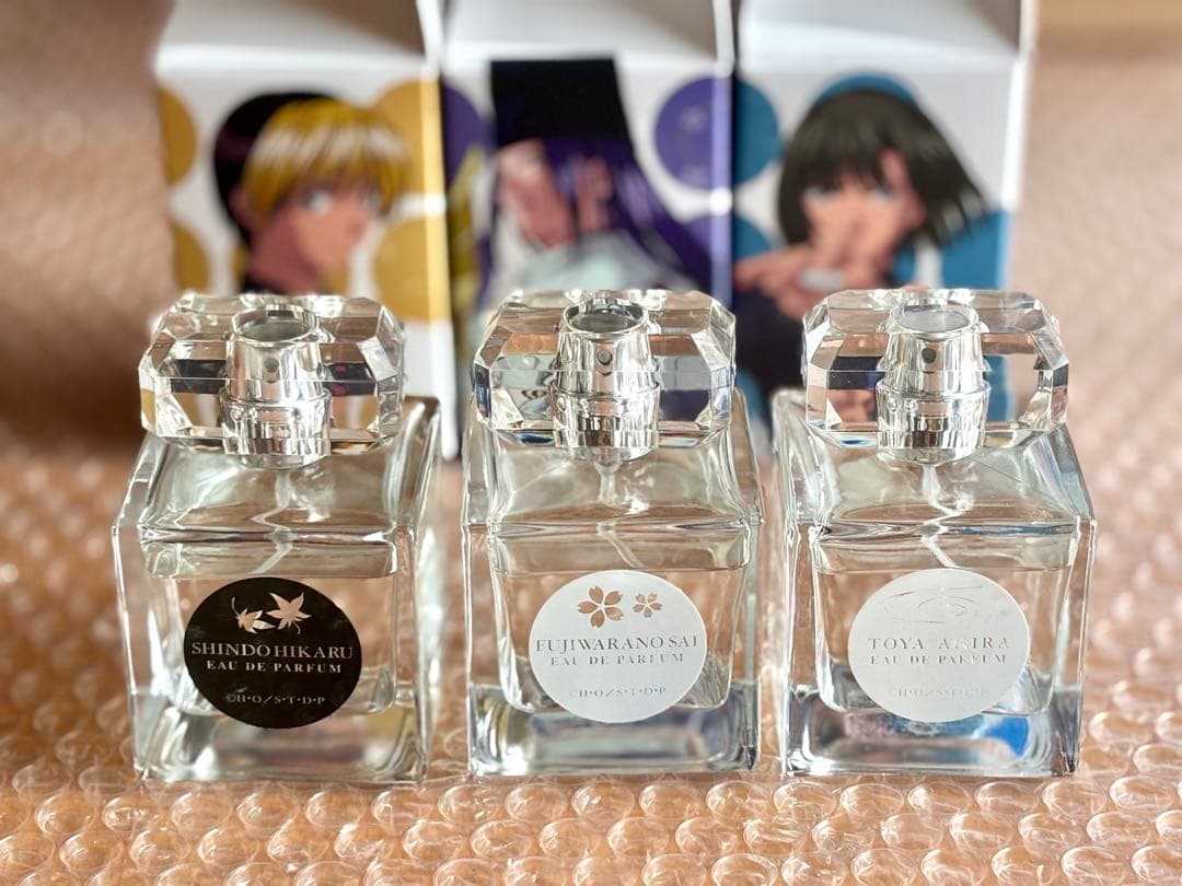 ヒカルの碁 ヒカ碁 オードパルファム ① ヒカル 佐為 アキラ ３種セット