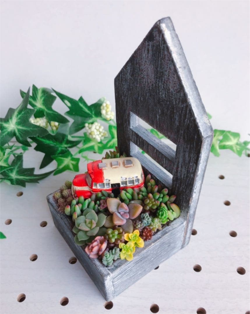 値下げしました♪♪★★箱庭風❤️★寄せ植え★このまま飾れます★多肉植物★★