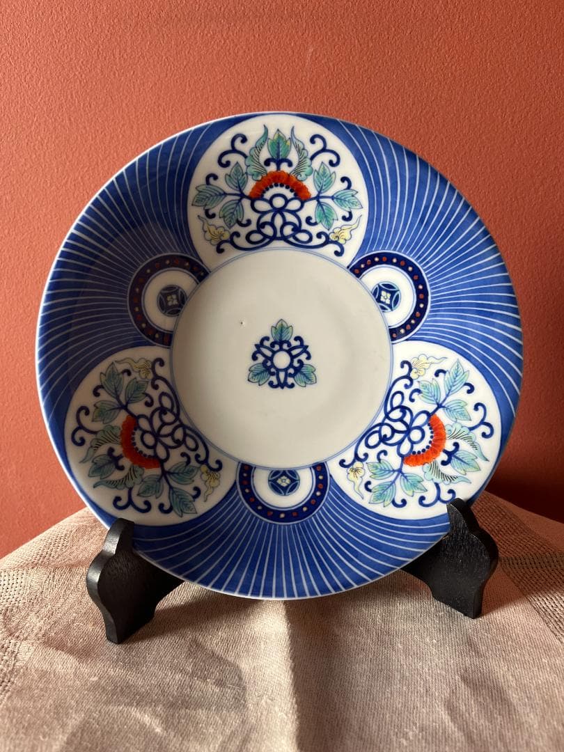 （お値下げ）香蘭社 有田焼 直径24.5 cm 観賞用