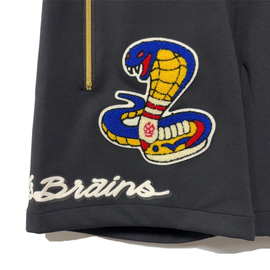 新品 ラッセルノ ゴルフ コブラ ワッペン ショートパンツ ブラック L 5