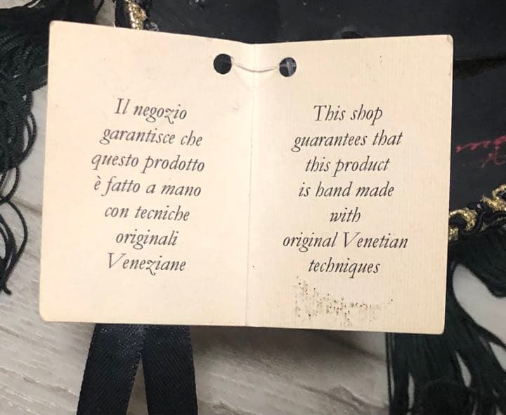 イタリア製ベネチアンマスク