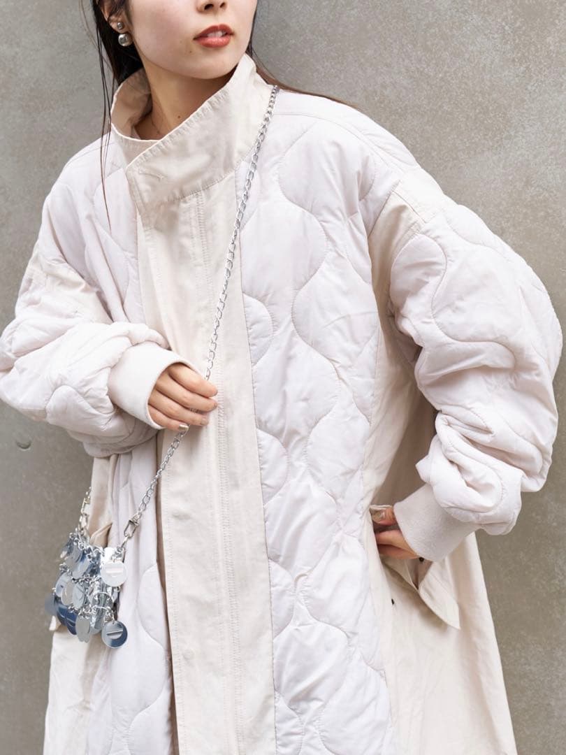 CIAOPANIC TYPY etsinta/エシンタ切替マキシミリタリーコート