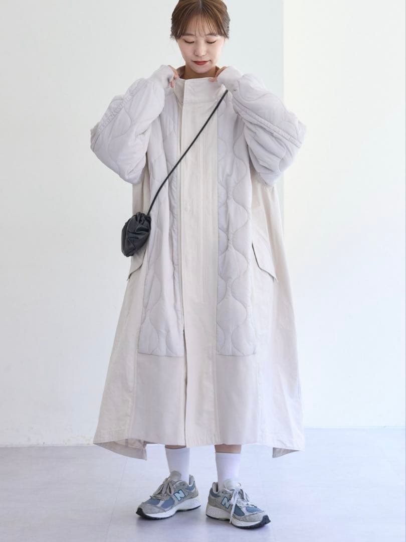 CIAOPANIC TYPY etsinta/エシンタ切替マキシミリタリーコート