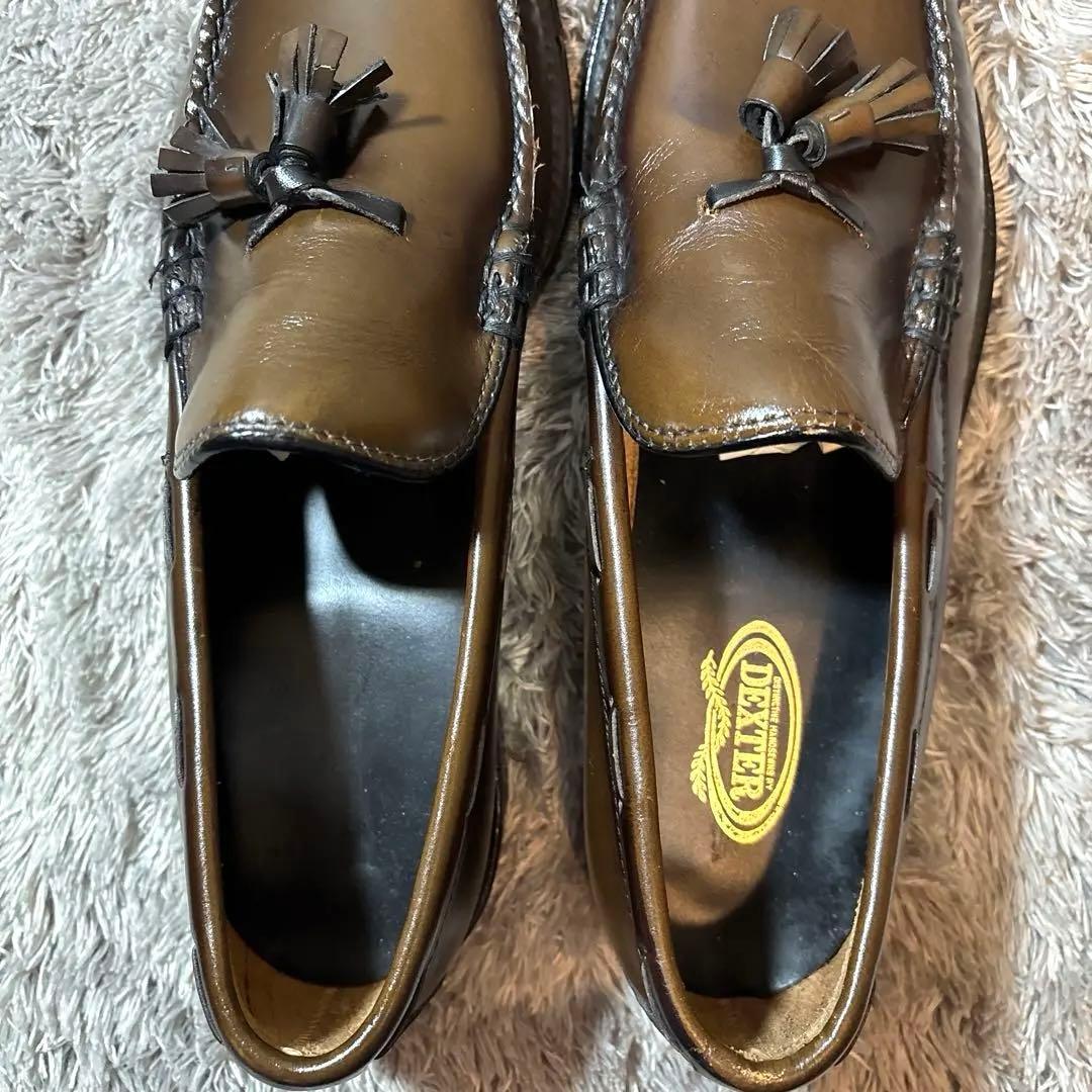 新品❣️デッドストック 60s USA製 DEXTER タッセルローファー 焦茶