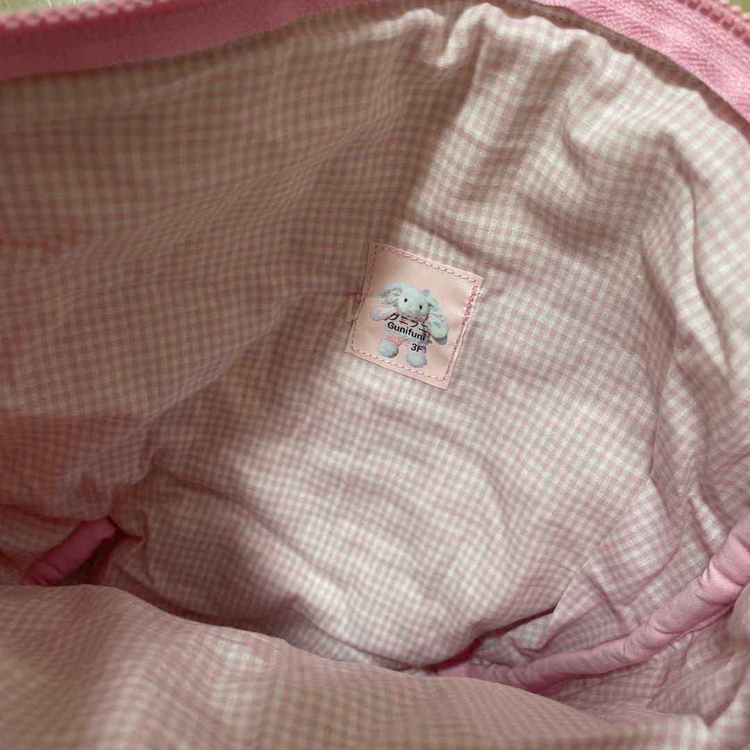 グニフニ♡にわとりさんのキルトショルダーバッグ