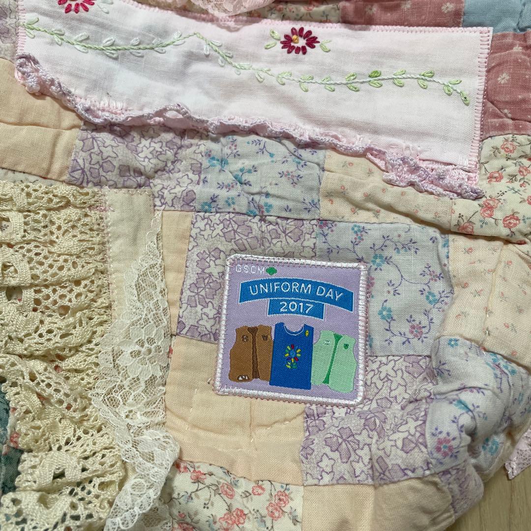 グニフニ♡にわとりさんのキルトショルダーバッグ