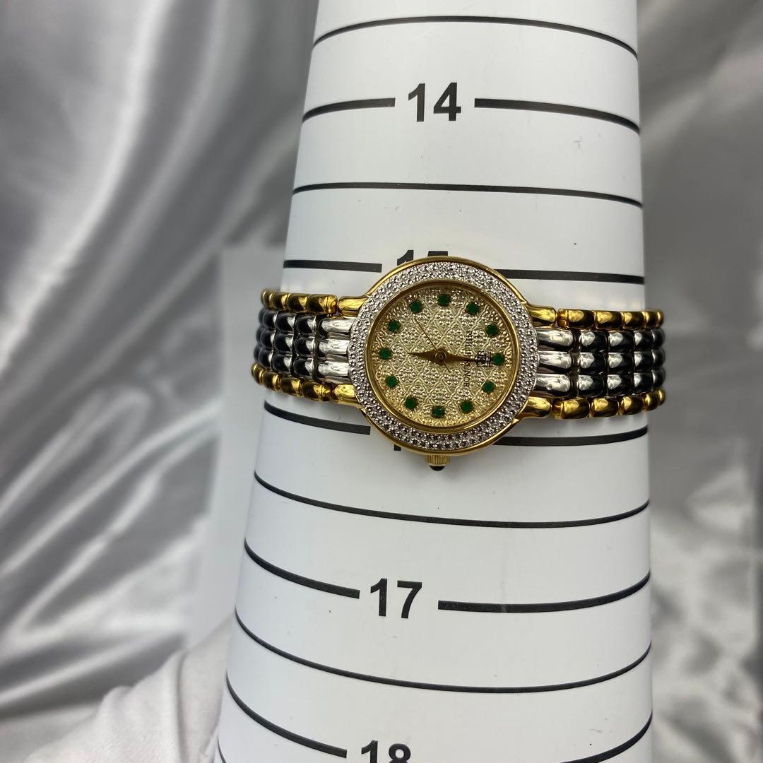 ヴィンテージ　緑石　レア　フィリップ．ルノ　腕時計　ブレスレット　廃盤　限定