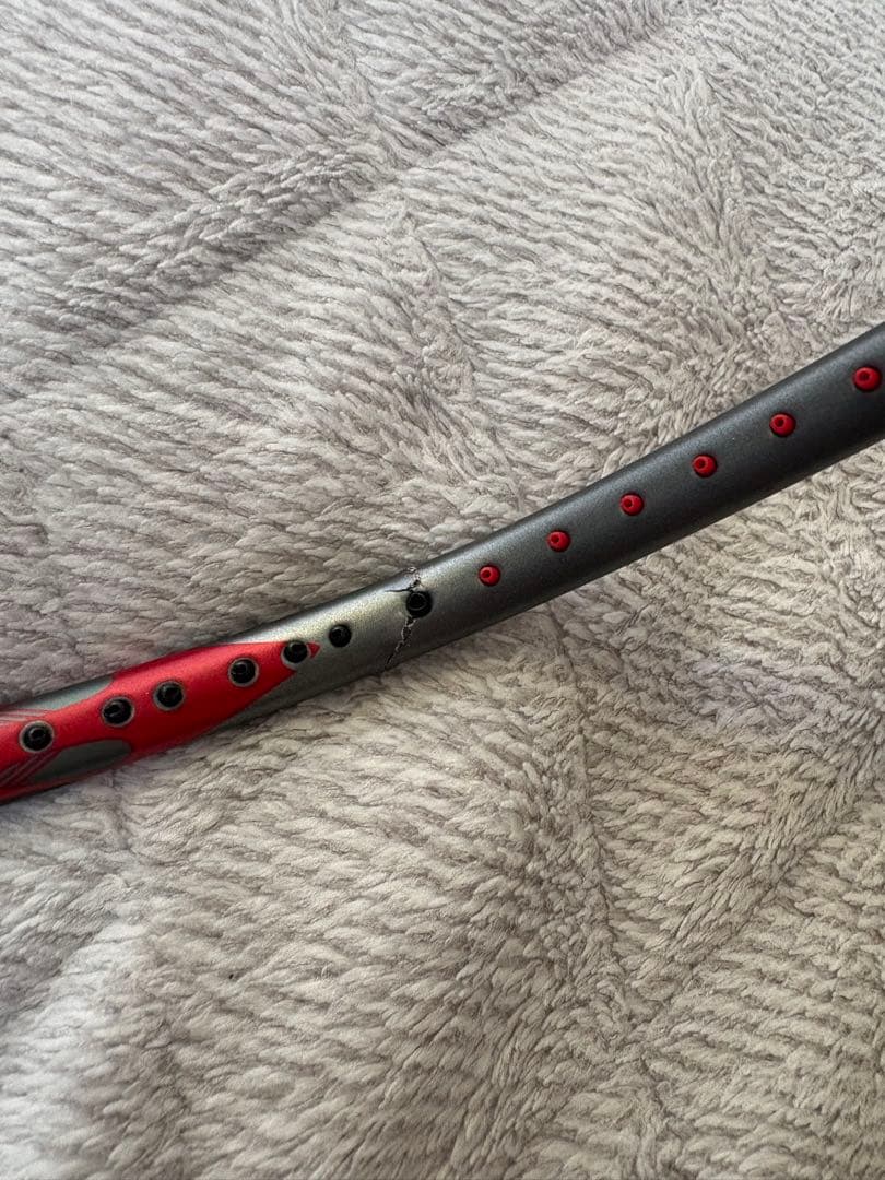 ジャンク品　バドミントンラケット8本