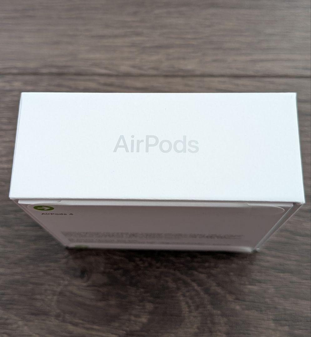 Apple AirPods 4 〘新品未開封品〙正規品ノイズキャンセリング非搭載