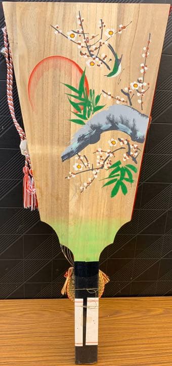 羽子板のみ　28号　弥生　押し絵