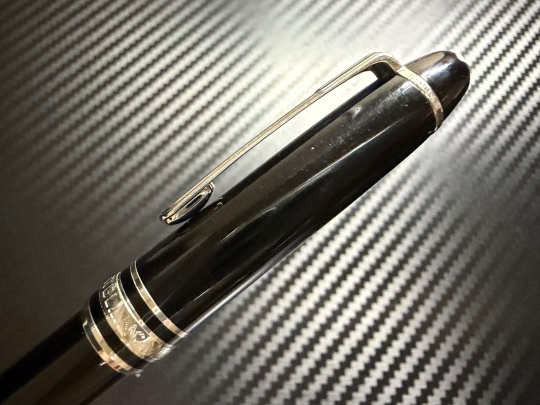 美品 モンブラン マイスターシュテュック P116 プラチナライン ボールペン