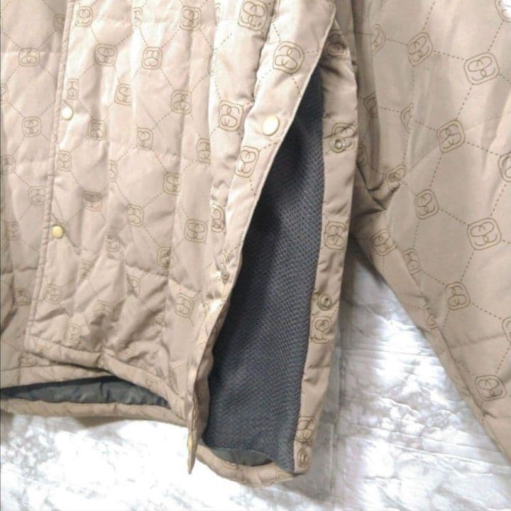 【STUSSY】90s'紺タグ モノグラムデザイン 中綿　ジャケット