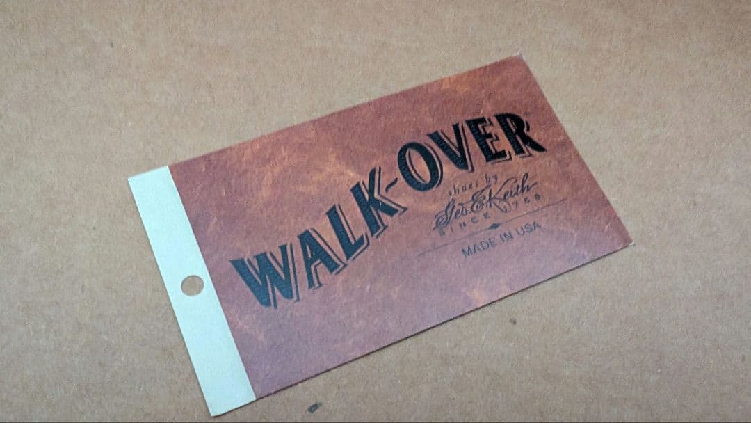 WALKOVER ホワイトバックス US8 USA製 アイビー・トラッド定番