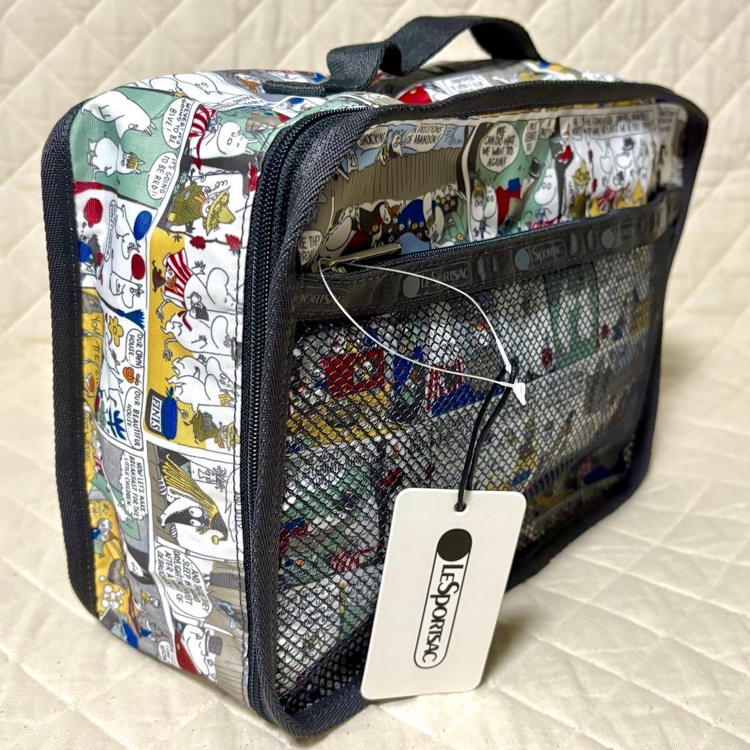 レスポートサック　ムーミンコミックトラベルポーチ 3点セット　パッキング