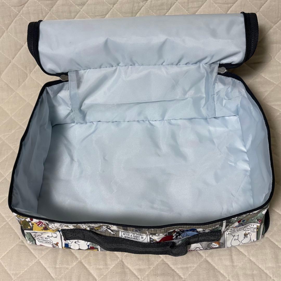 レスポートサック　ムーミンコミックトラベルポーチ 3点セット　パッキング