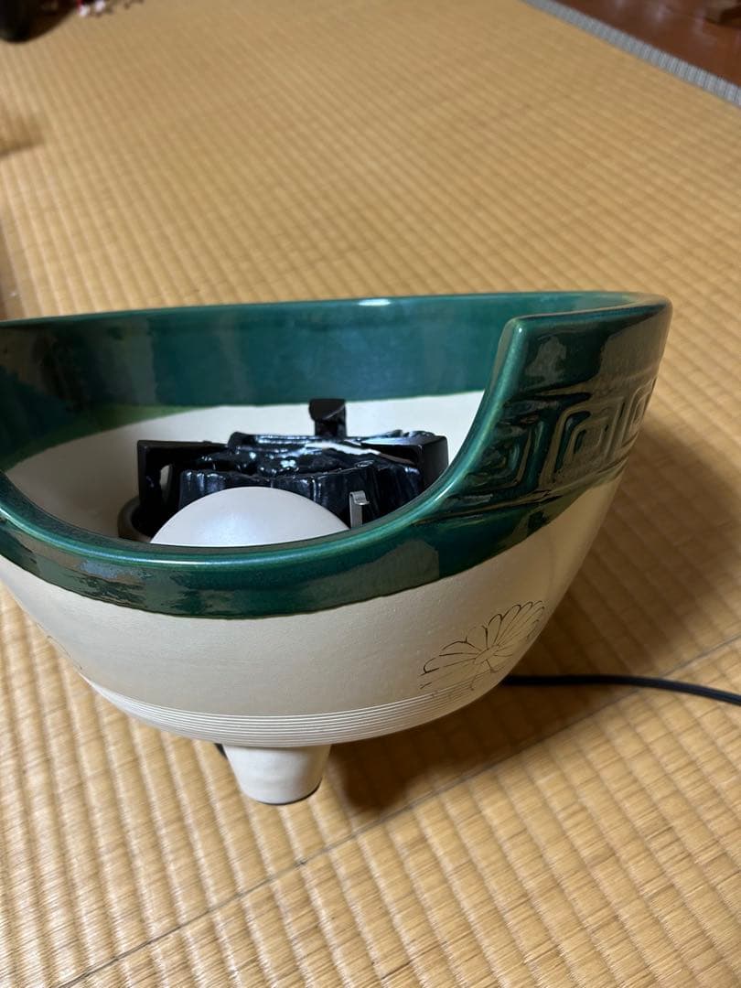 風炉型　電熱器　茶道用ヒーター