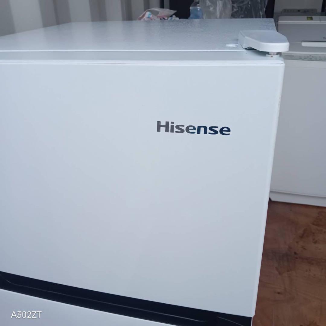 A101★2024年製★ハイセンス　冷蔵庫　ホワイト　一人暮らし　洗濯機