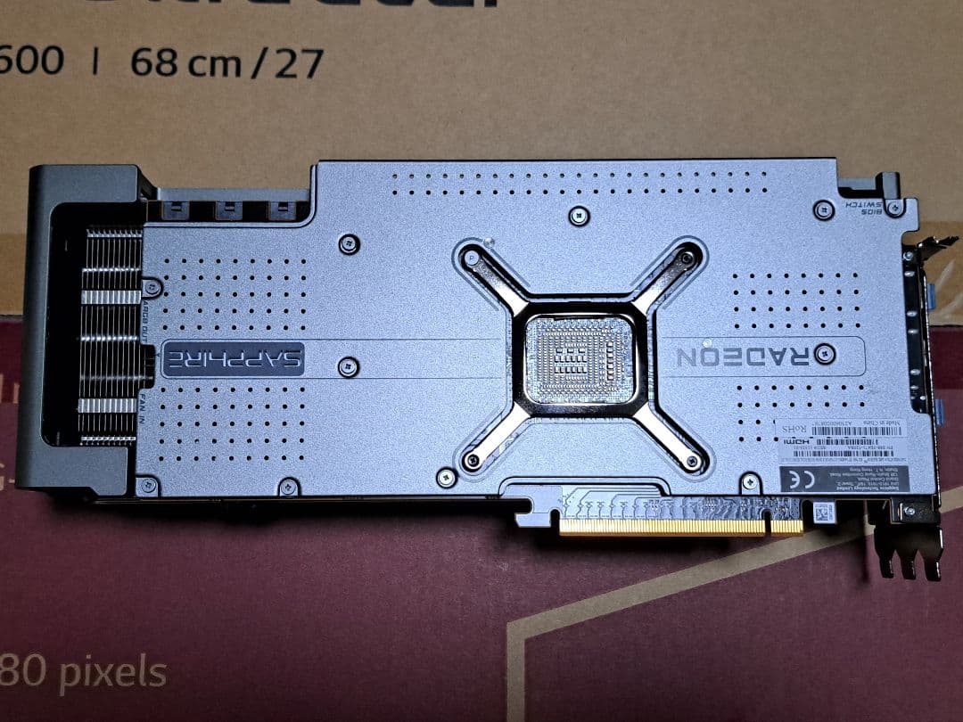 新品購入使用期間極短SAPPHIRE SAP-NITROX7900XT