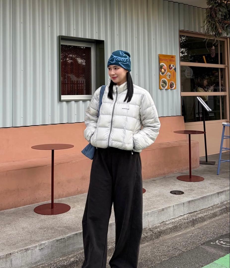 田中シェンさん着用 モンベル mont-bell スペリオダウンジャケットM