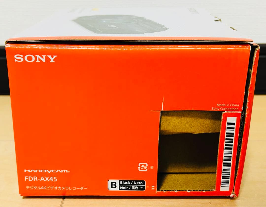 SONY HANDYCAM FDR-AX45 4K ビデオカメラ