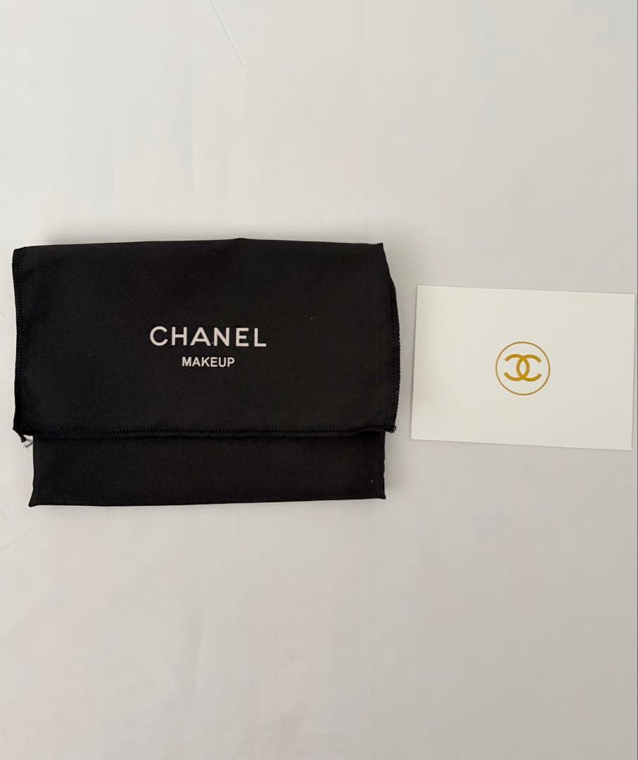 ノベルティ ショルダーバッグ　パイル生地　ロゴマーク　ブラック　ロゴポーチ