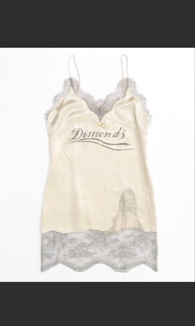 Print Camisole LaceTunic プリントキャミレースチュニック