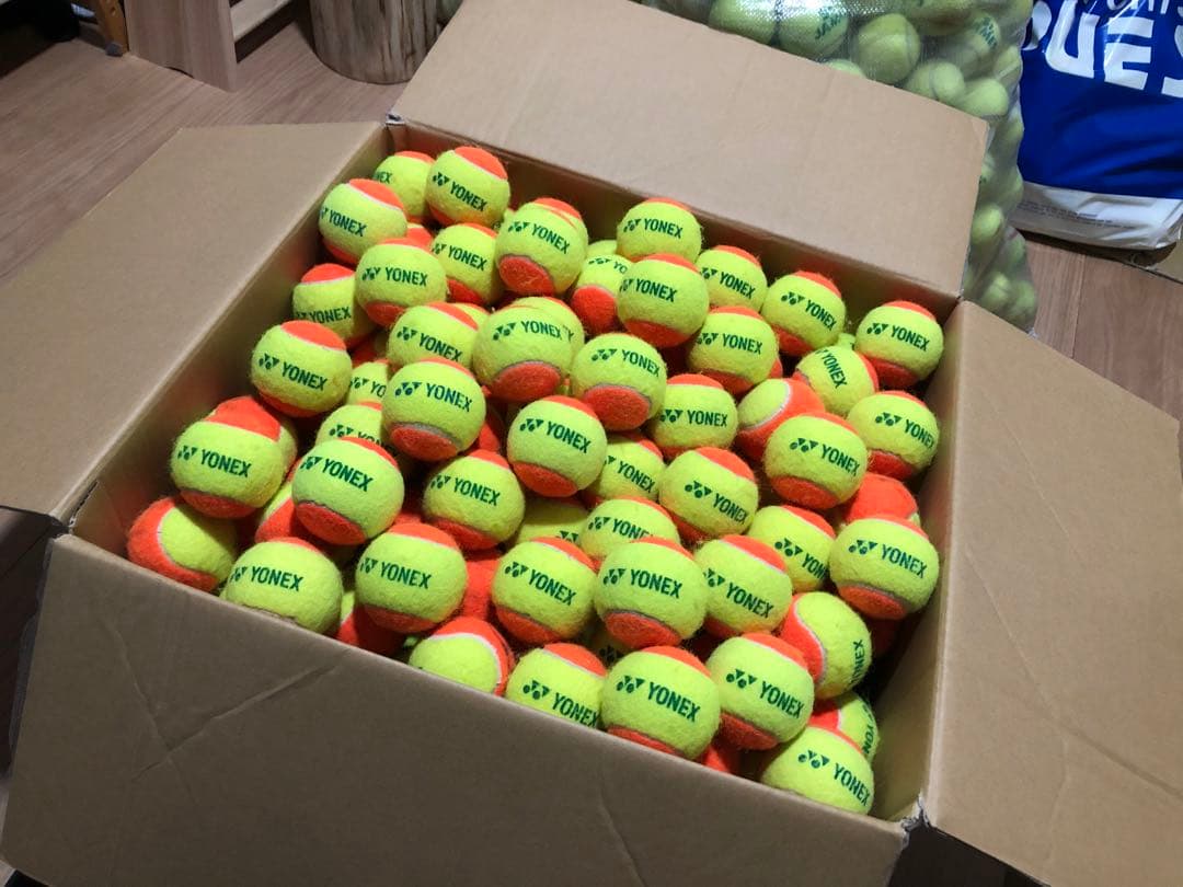 即日発送　中古硬式テニスボール オレンジボール150球　ジュニア用