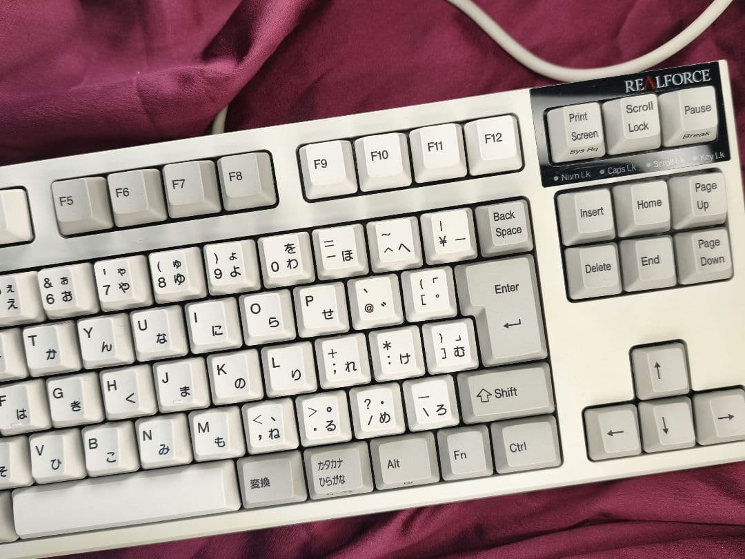 REALFORCE TKL R2TL-JPV-IV 日本語配列