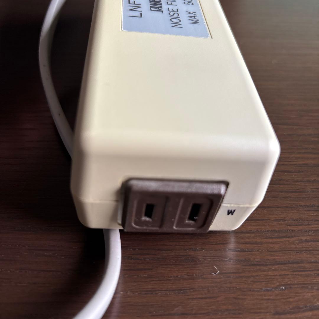 LNF-5A NOISE FILTER 低周波電源ノイズフィルタ　SANRITZ