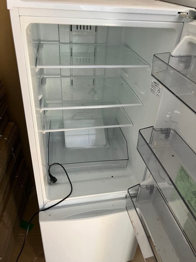 【送料込】TOSHIBA 冷蔵庫・洗濯機セット