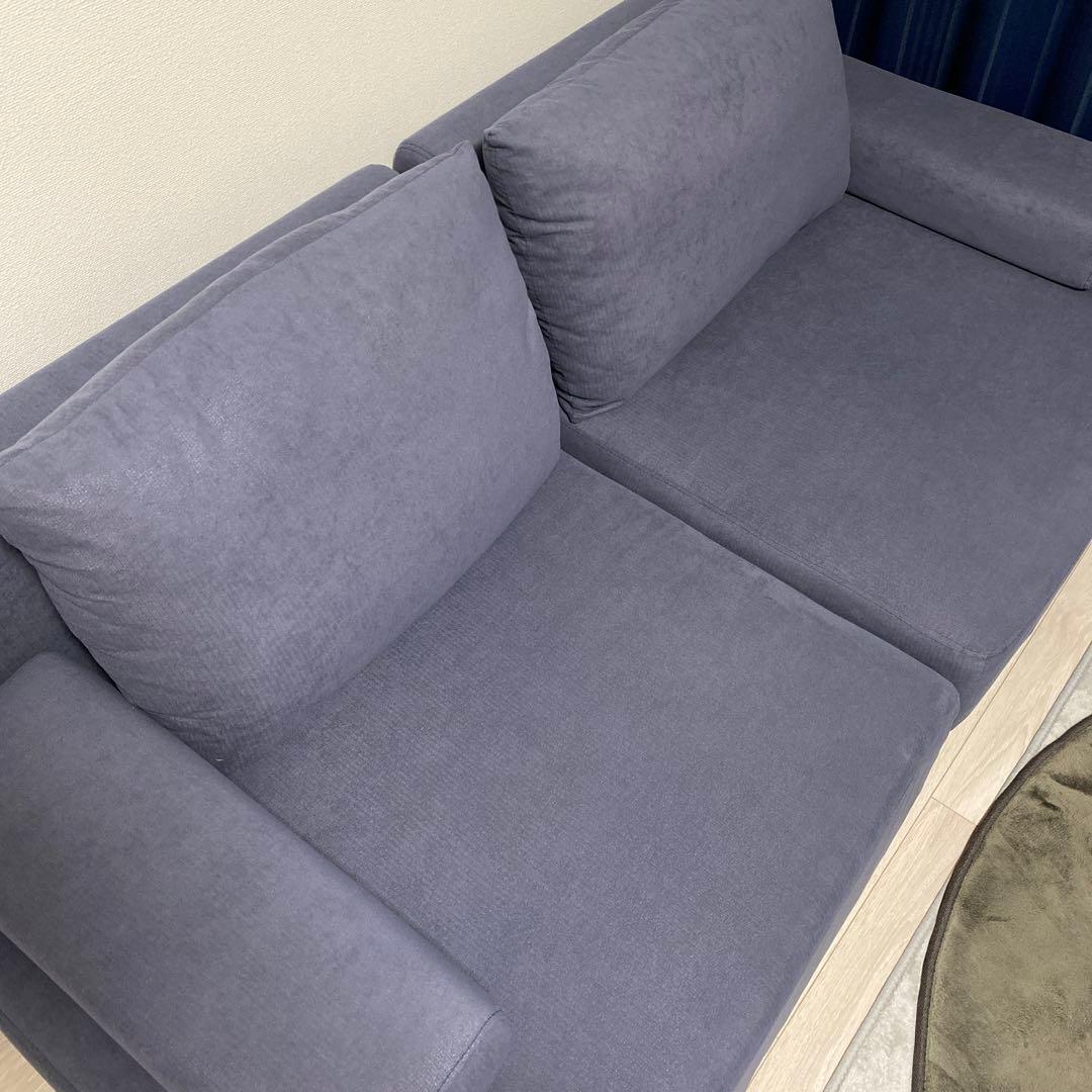 soroi 一人掛けソファL ブルーグレー　※1台のみ