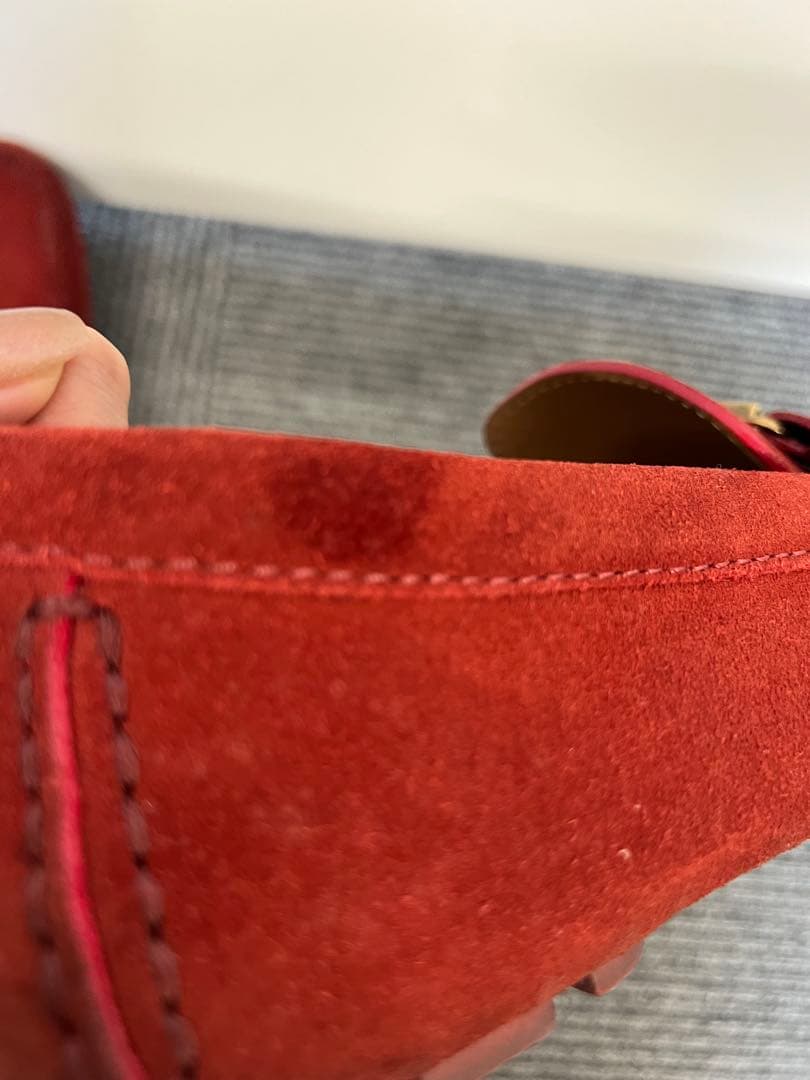 LOUIS VUITTON スウェード シューズ　※カビあり