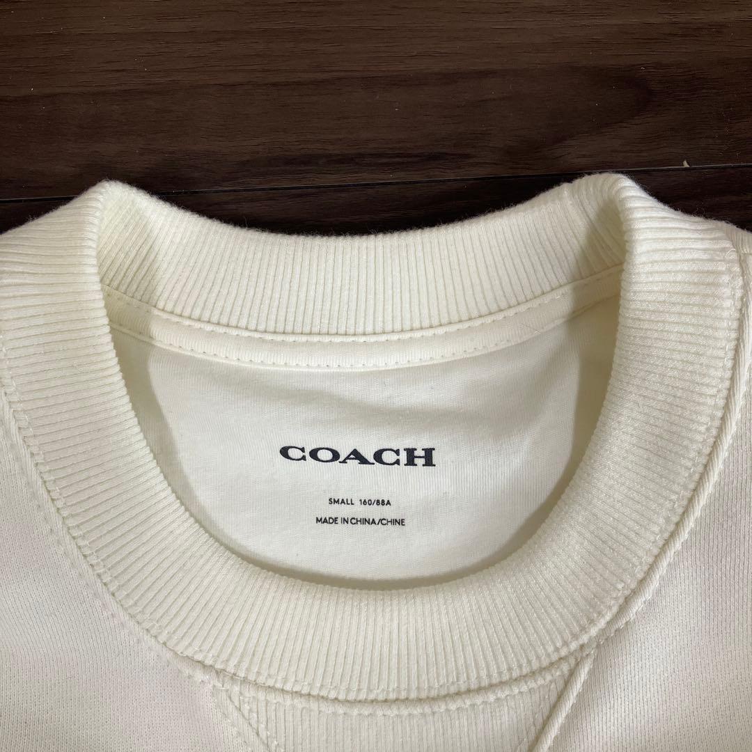 COACH スウェット トレーナー白