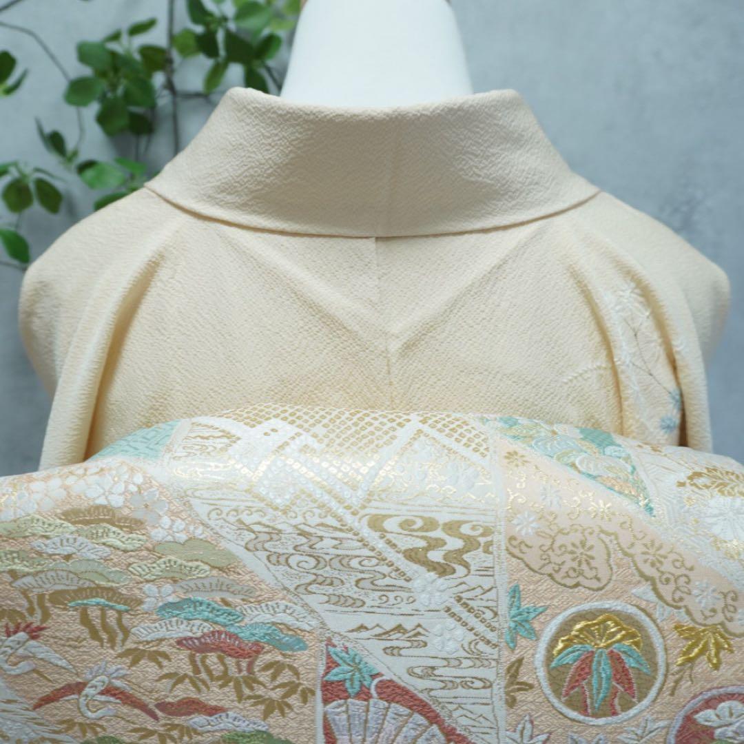 るんじゅ⭐︎訪問着フルセット　滝泰　正絹263 お宮参り