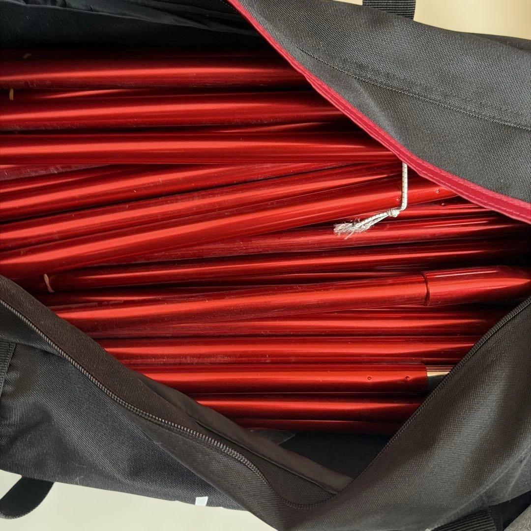  peak リビングシェルロング Pro レッドフレームセット