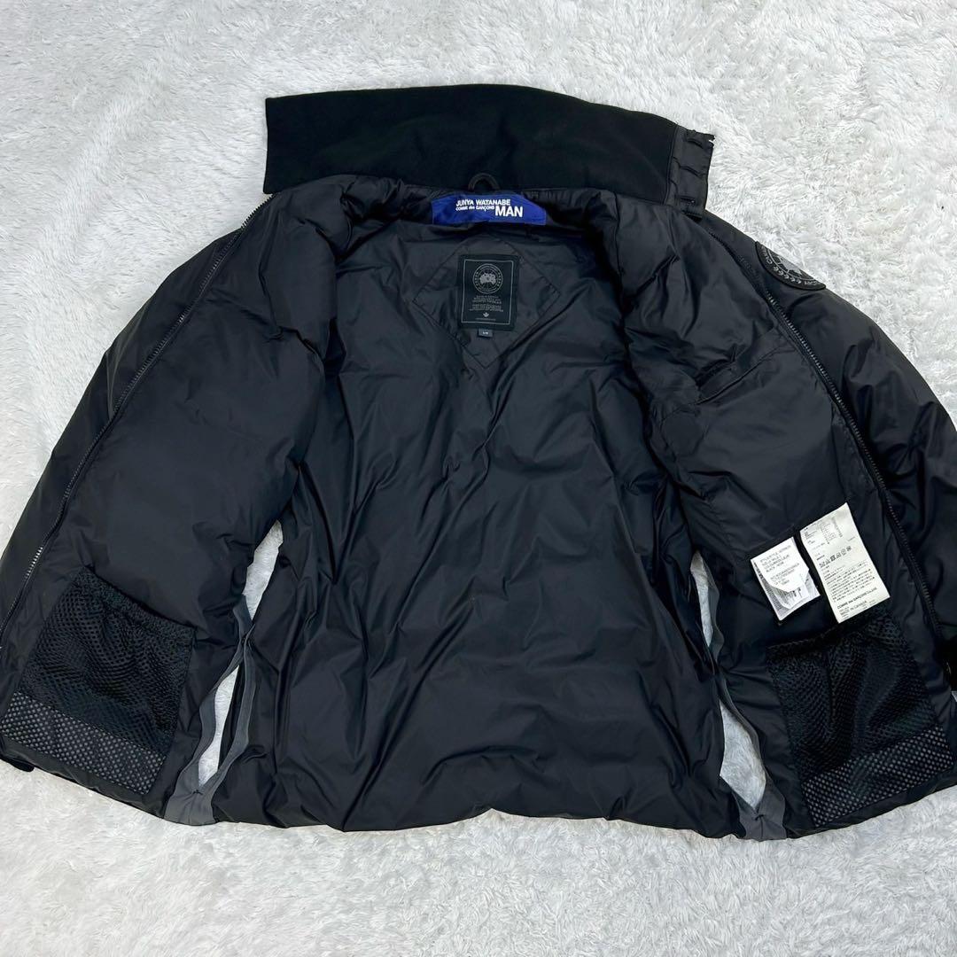 5658【人気レーベル】カナダグース×ジュンヤワタナベ☆ダウンジャケット ブラレ
