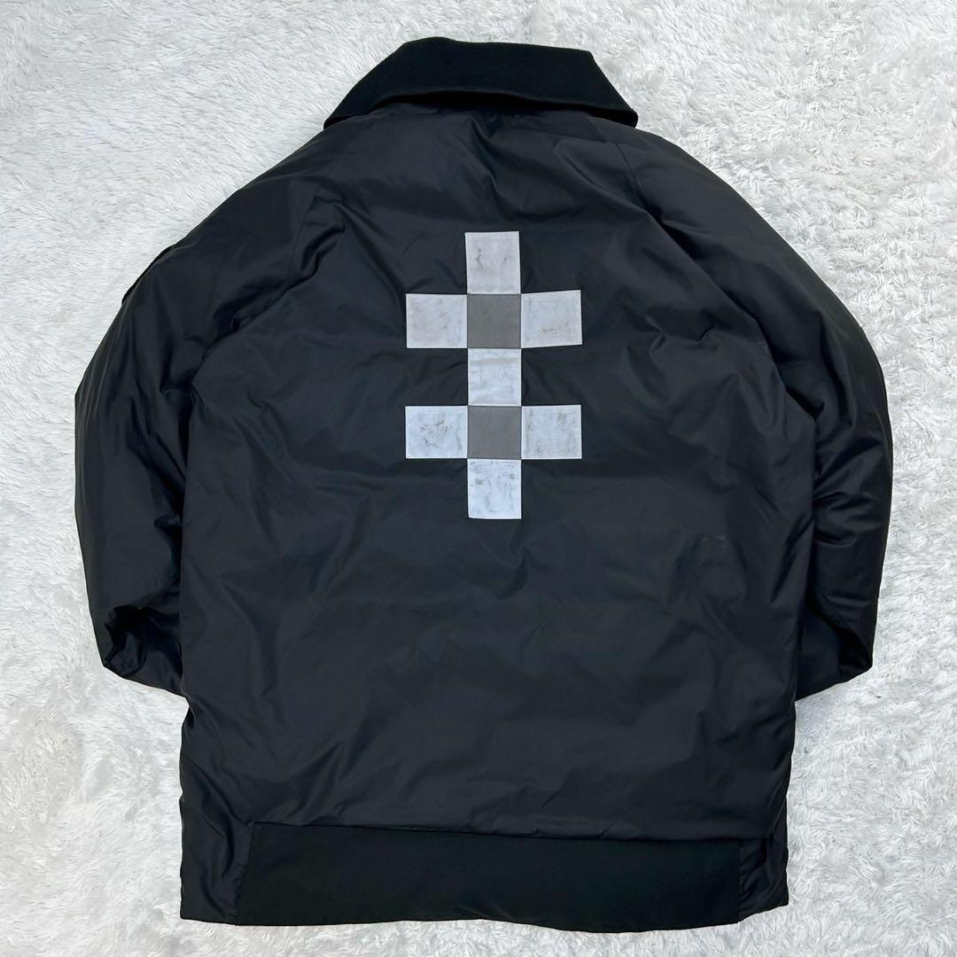 5658【人気レーベル】カナダグース×ジュンヤワタナベ☆ダウンジャケット ブラレ