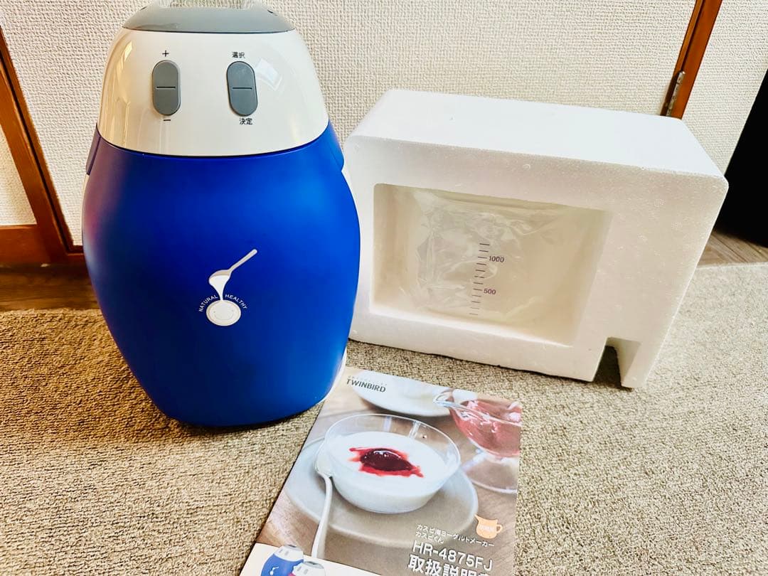 ピ*♀様 ツインバード カスピ海ヨーグルトメーカーカ スピくん