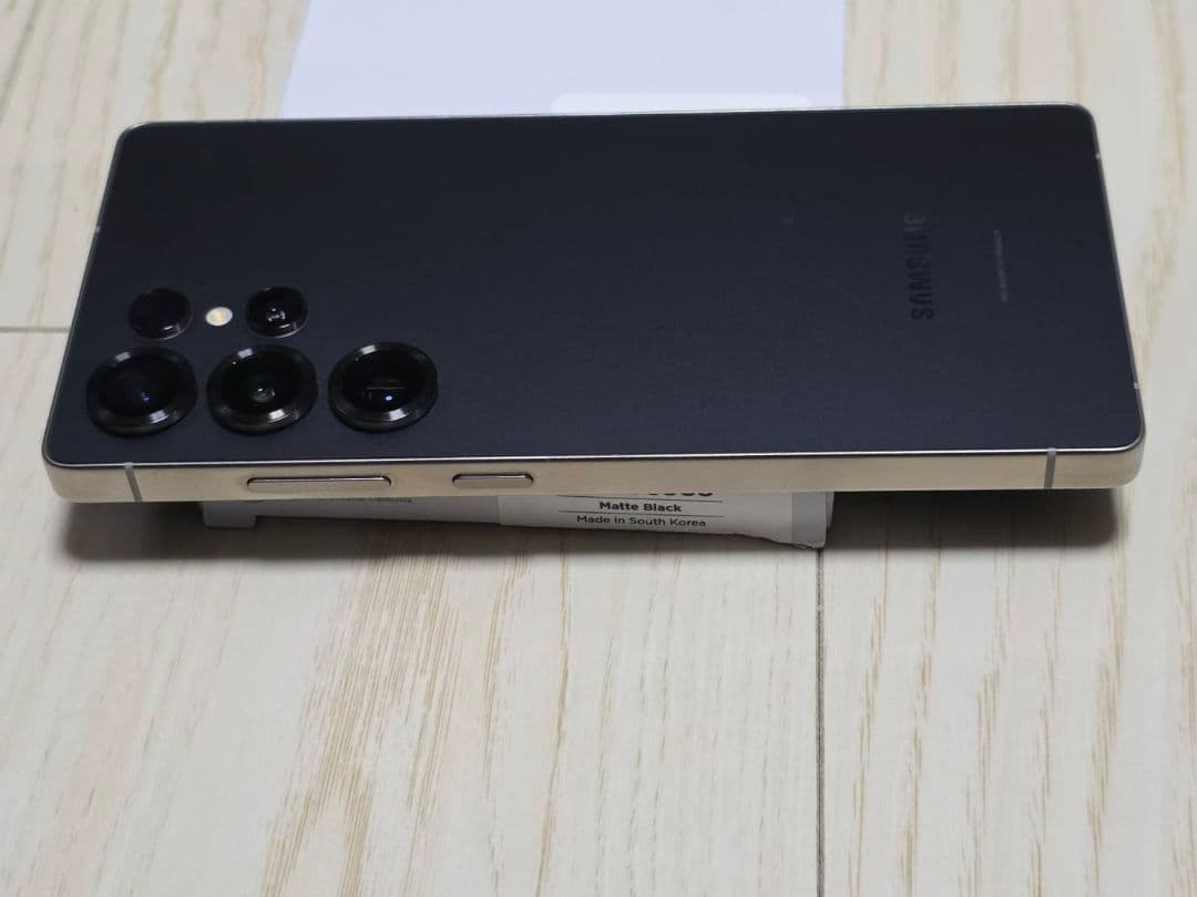 Galaxy S25 Ultra 国内版 512GB ブラック 未使用に近い!!