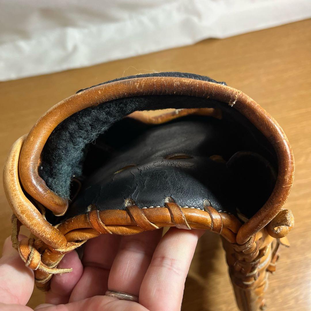 実使用 支給 ZETT プロステイタス 一般硬式 グローブ グラブ 内野用 良品