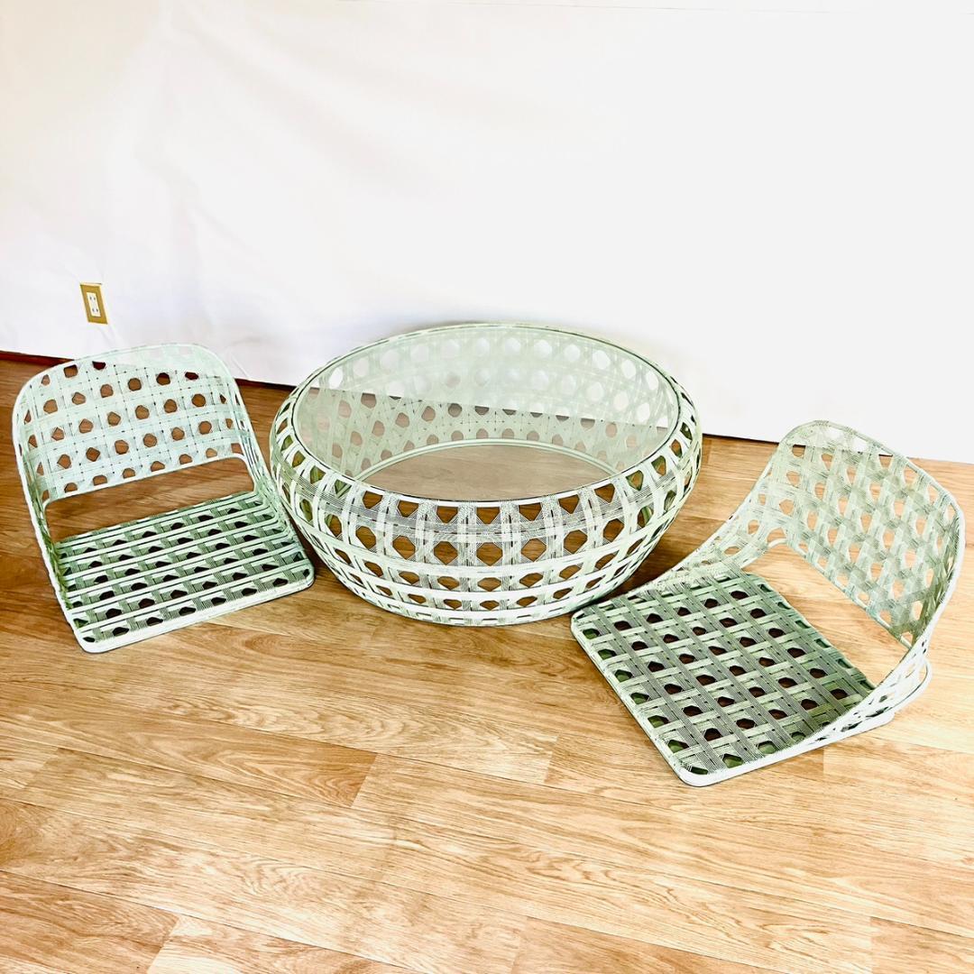 ASPLUND OCTA ガラスローテーブル＆座椅子2点セット 完売品 受注生産