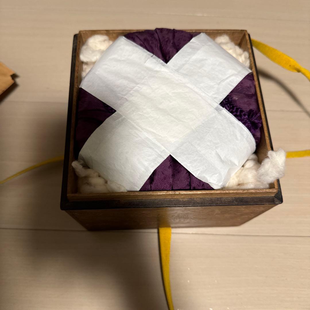 御本半使茶碗　瑞穂　表千家即中斎箱